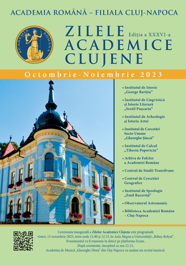 Broșură Zilele Academice Clujene 2023